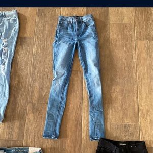 Express jeans size 00 worn once